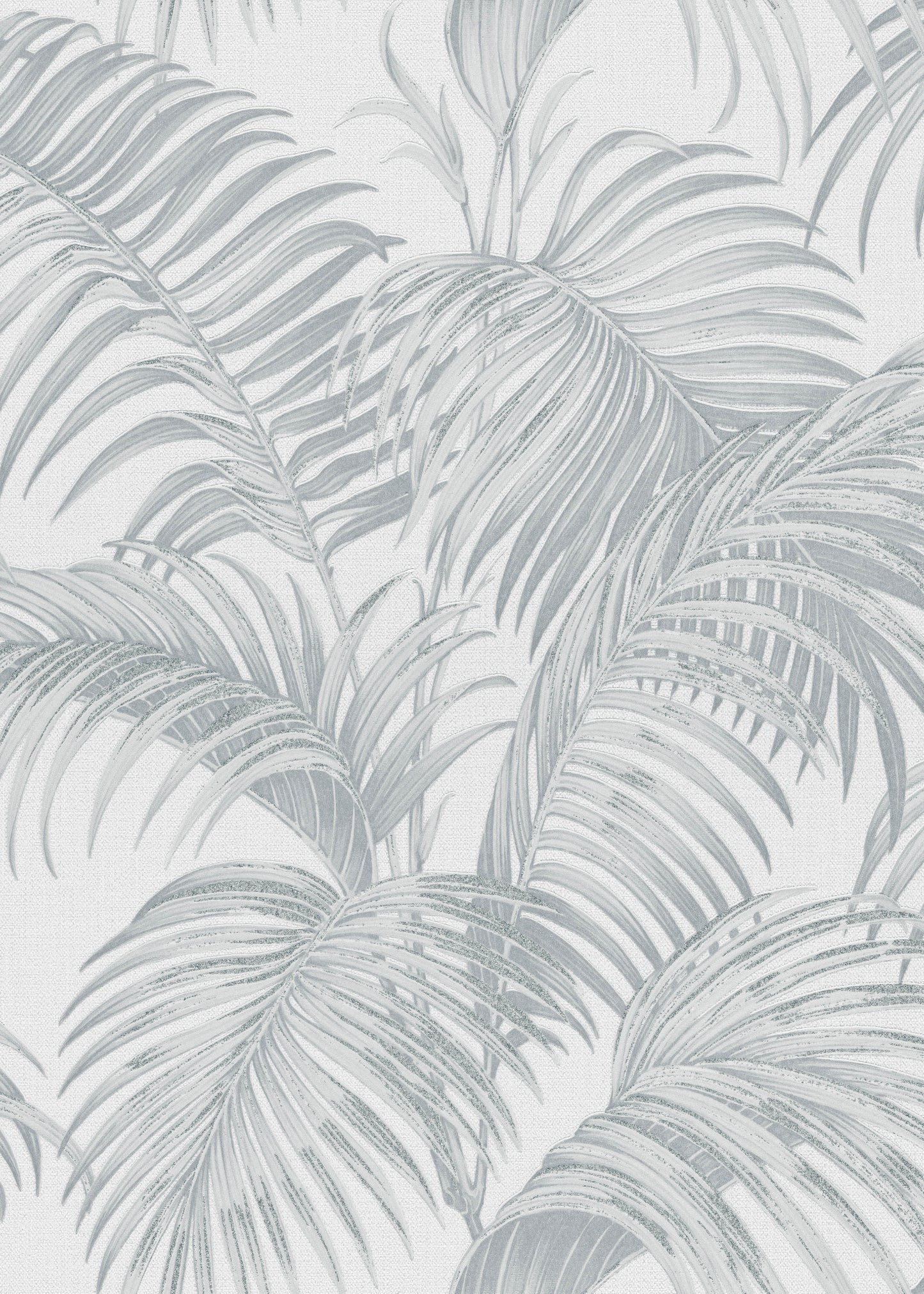 VEER DECOR Sculpted Tropical Leaf Wallpaper Tropical Transitional light grey  Wallpaper - VRMB031-1060
