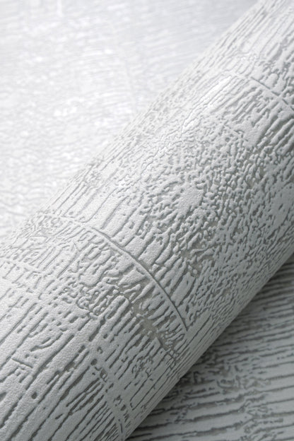 VEER DECOR Sculpted Bark Crosshatch Wallpaper Texture Transitional anthracite  Wallpaper - VRMB047-1061
