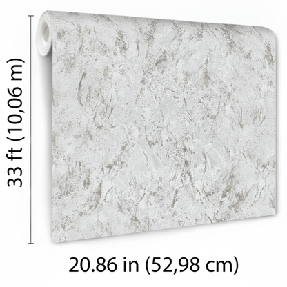 VEER DECOR Venetian Stucco Wallpaper Texture Transitional grey  Wallpaper - VRMB110-1060