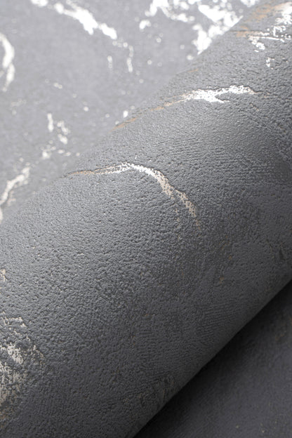 VEER DECOR Venetian Stucco Wallpaper Texture Transitional anthracite  Wallpaper - VRMB147-1060