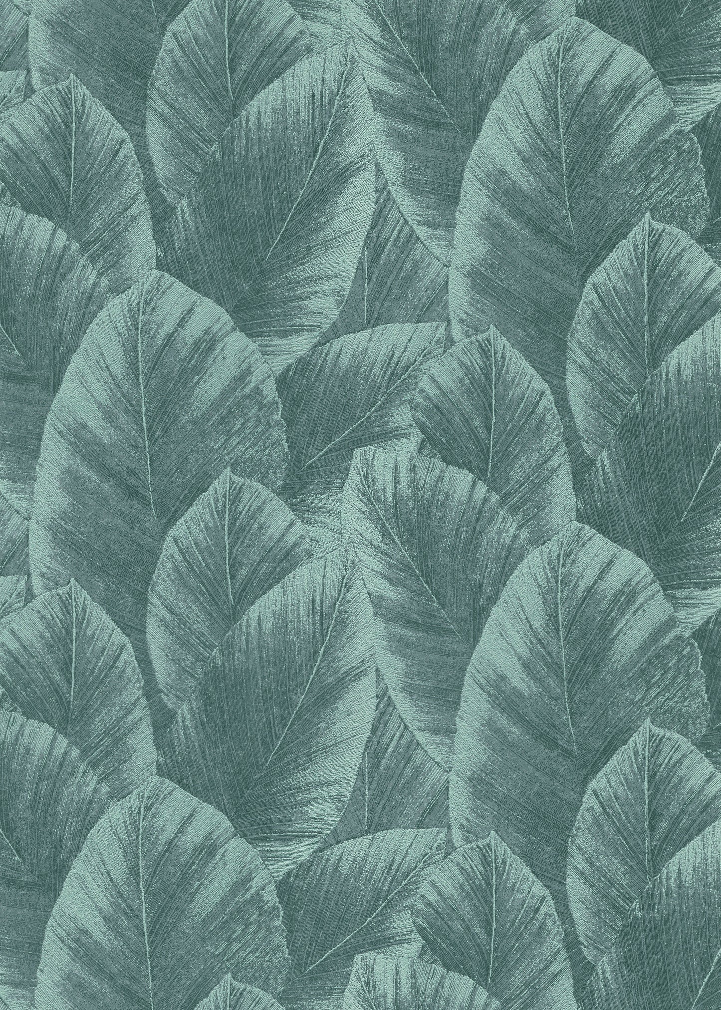 VEER DECOR Etched Palm Canopy Wallpaper Tropical; Botanical Transitional green  Wallpaper - VRMB207-1060