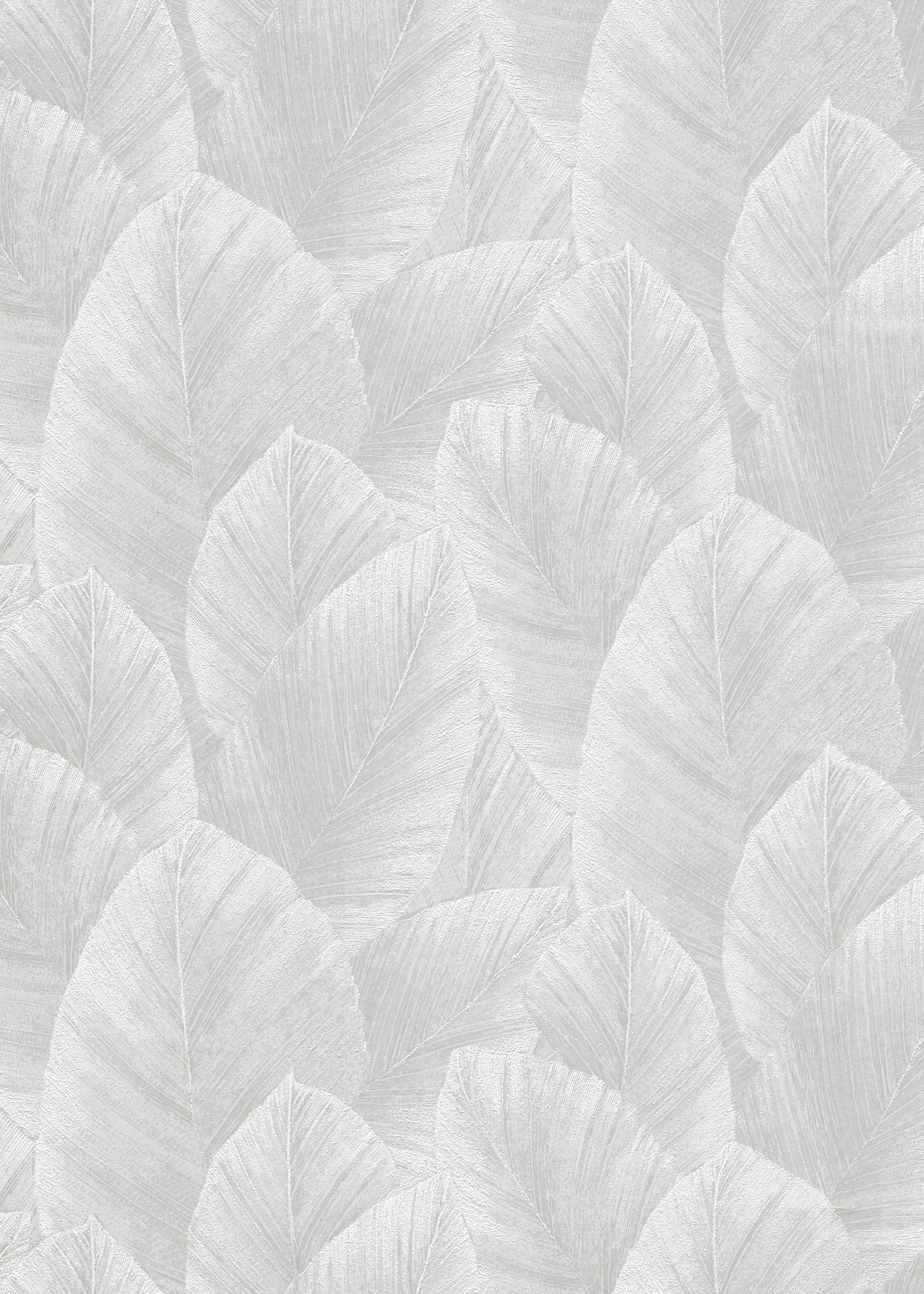 VEER DECOR Etched Palm Canopy Wallpaper Tropical; Botanical Transitional light grey  Wallpaper - VRMB231-1060