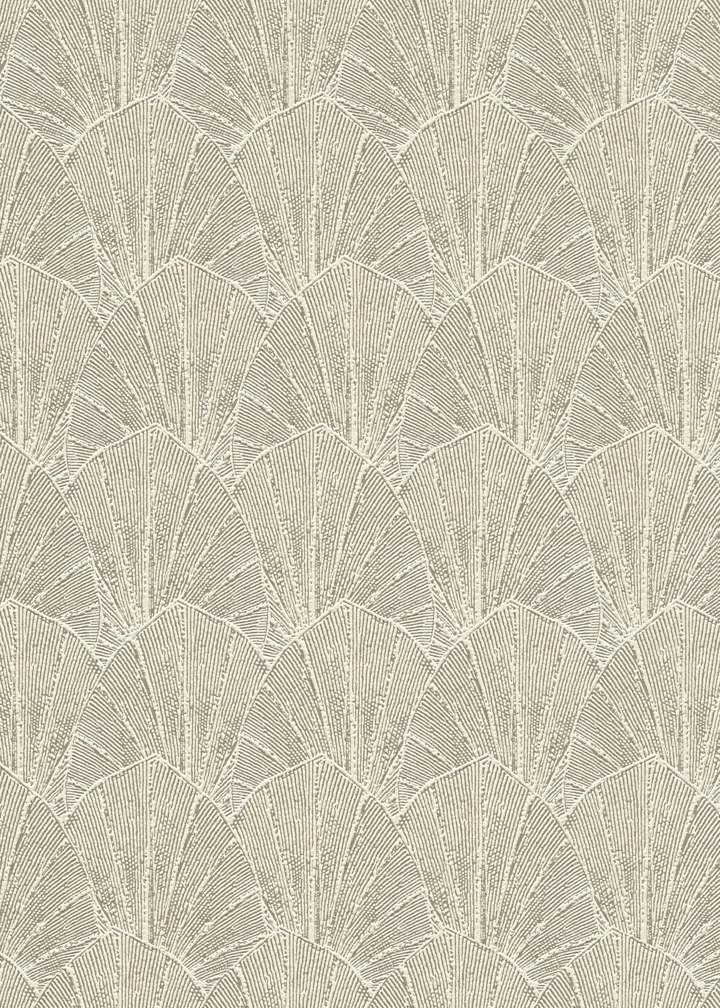 VEER DECOR Sculpted Fan Leaf Wallpaper Tropical; Botanical Transitional gold  Wallpaper - VRMB330-1060