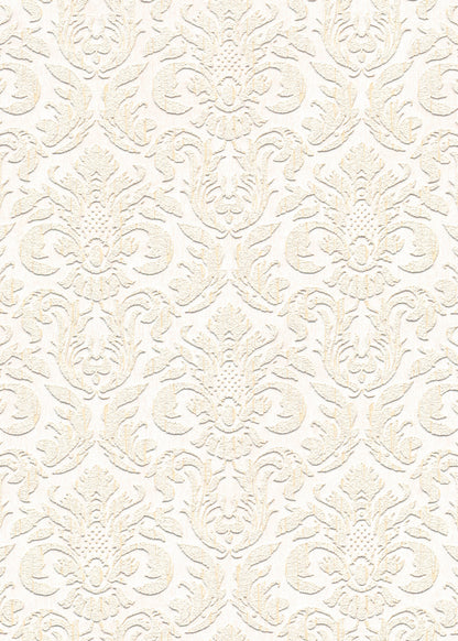 VEER DECOR Sculpted Damask Wallpaper Damask Traditional beige  Wallpaper - VRMB402-1060