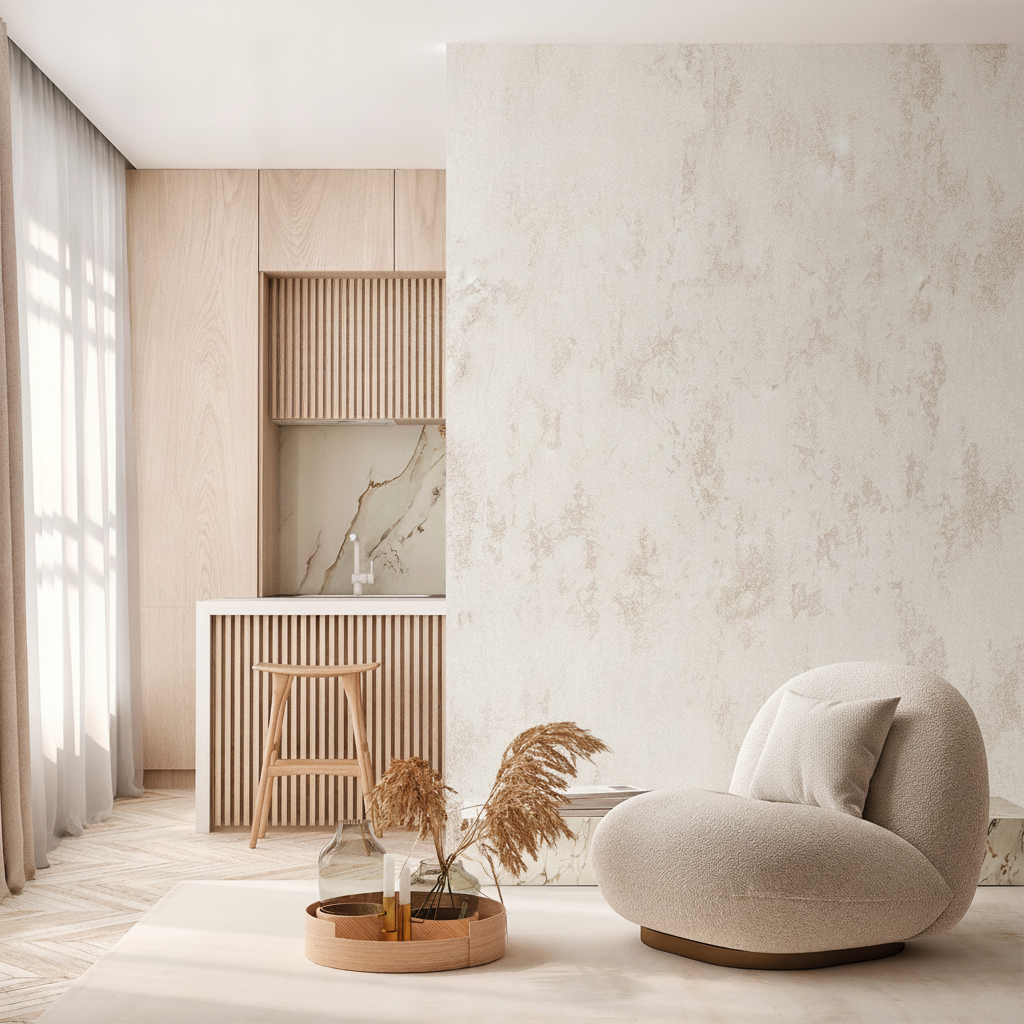 VEER DECOR Weathered Fresco Wallpaper Texture Transitional brown  Wallpaper - VRMB511-1060