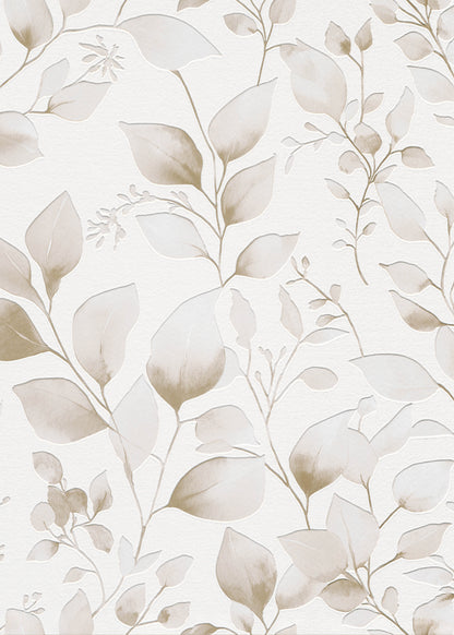 VEER DECOR Ethereal Vinen Wallpaper Botanical Transitional brown  Wallpaper - VRMB711-1057