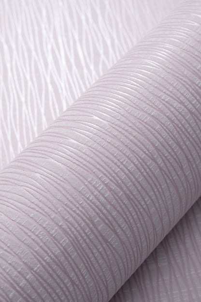 VEER DECOR Sculpted Vertical Reed Wallpaper Texture Transitional pink  Wallpaper - VRMB905-1060