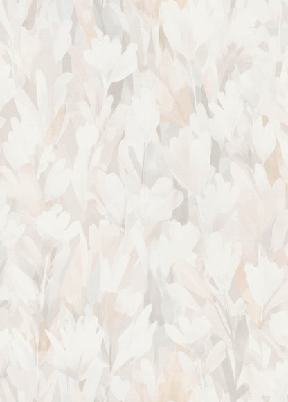 VEER DECOR Sylvan Blooms Wallpaper Floral Transitional beige  Wallpaper - VRPH602-1058