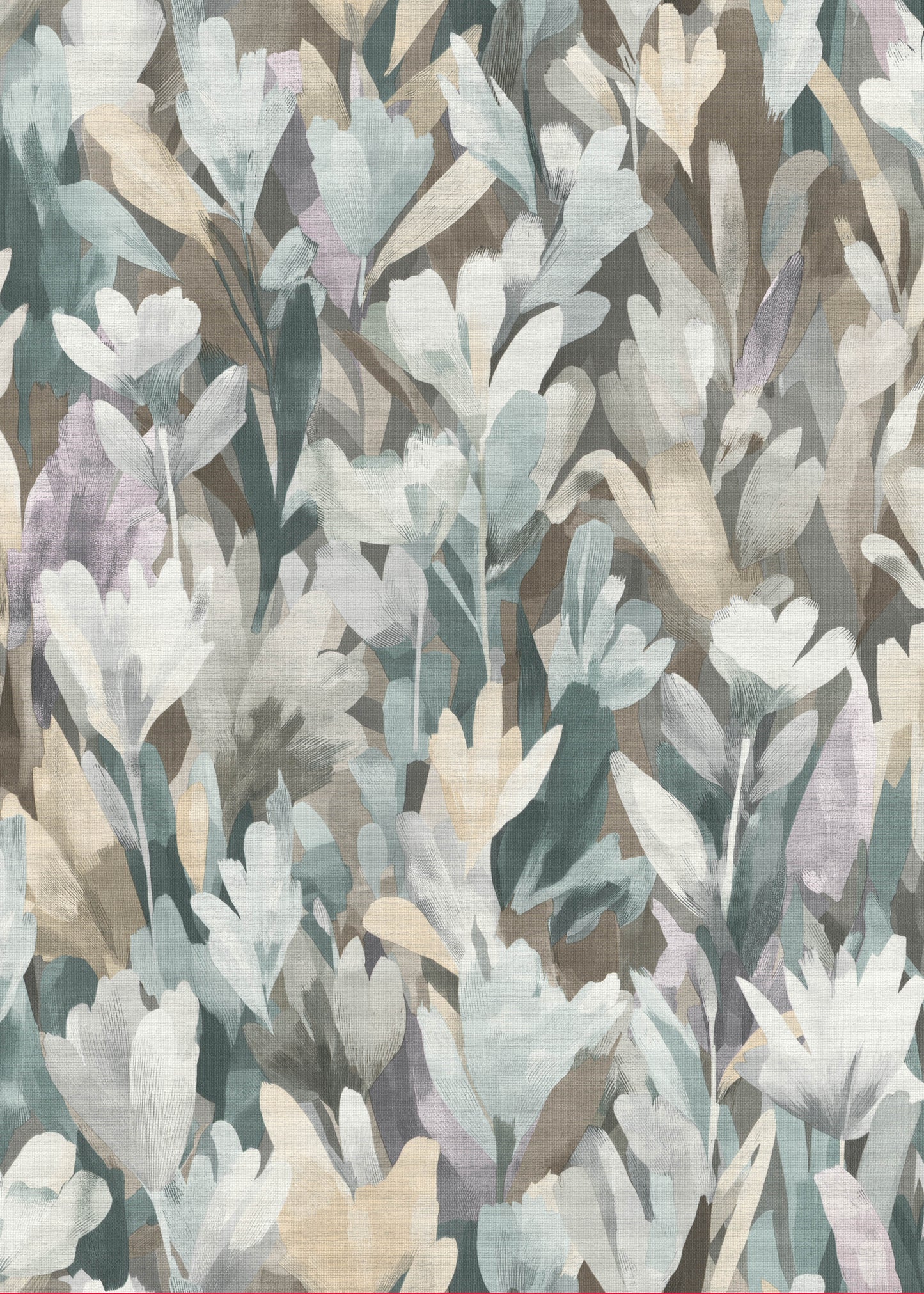 VEER DECOR Sylvan Blooms Wallpaper Floral Transitional purple  Wallpaper - VRPH609-1058