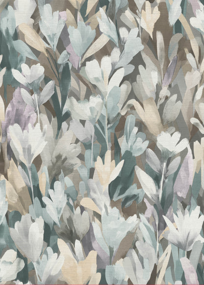 VEER DECOR Sylvan Blooms Wallpaper Floral Transitional purple  Wallpaper - VRPH609-1058