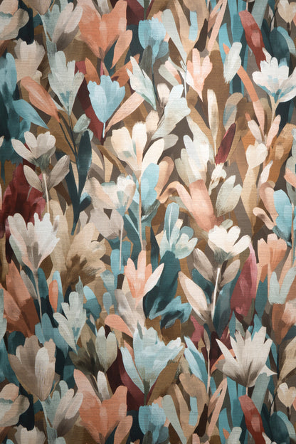VEER DECOR Sylvan Blooms Wallpaper Floral Transitional brown  Wallpaper - VRPH611-1058