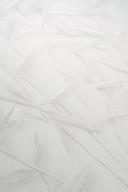 VEER DECOR Sylvan Bamboo Fronds Wallpaper Tropical; Botanical Transitional light grey  Wallpaper - VRPH731-1058
