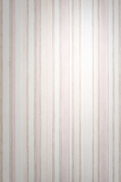 VEER DECOR Soft Watercolor Stripe Wallpaper Stripes Transitional pink  Wallpaper - VRPH805-1058