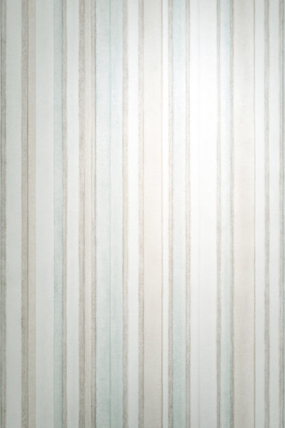 VEER DECOR Soft Watercolor Stripe Wallpaper Stripes Transitional petroleum  Wallpaper - VRPH819-1058