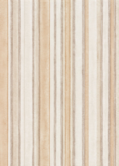 VEER DECOR Soft Watercolor Stripe Wallpaper Stripes Transitional hazel  Wallpaper - VRPH832-1058
