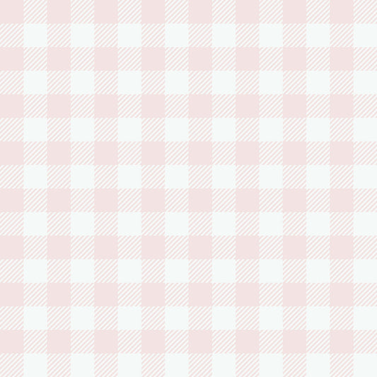 VEER DECOR Heritage Gingham Pink Wallpaper Kids;,Nurseries Kids Rooms, Nurseries Pink  Wallpaper - VRSD03-68