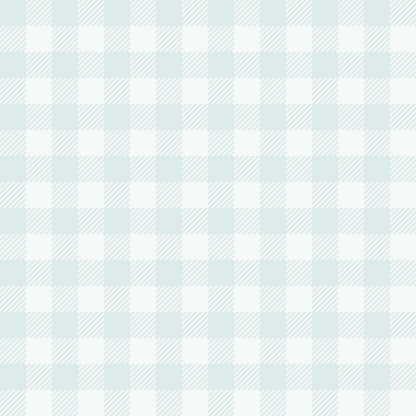 VEER DECOR Heritage Gingham Blue Wallpaper Kids;,Nurseries Kids Rooms, Nurseries Blue  Wallpaper - VRSD04-68