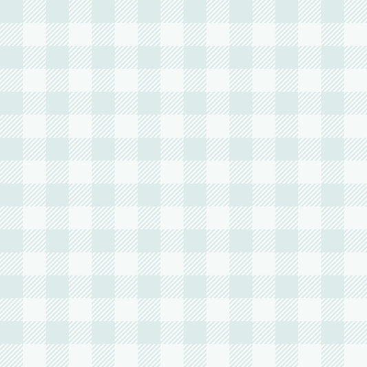 VEER DECOR Heritage Gingham Blue Wallpaper Kids;,Nurseries Kids Rooms, Nurseries Blue  Wallpaper - VRSD04-68