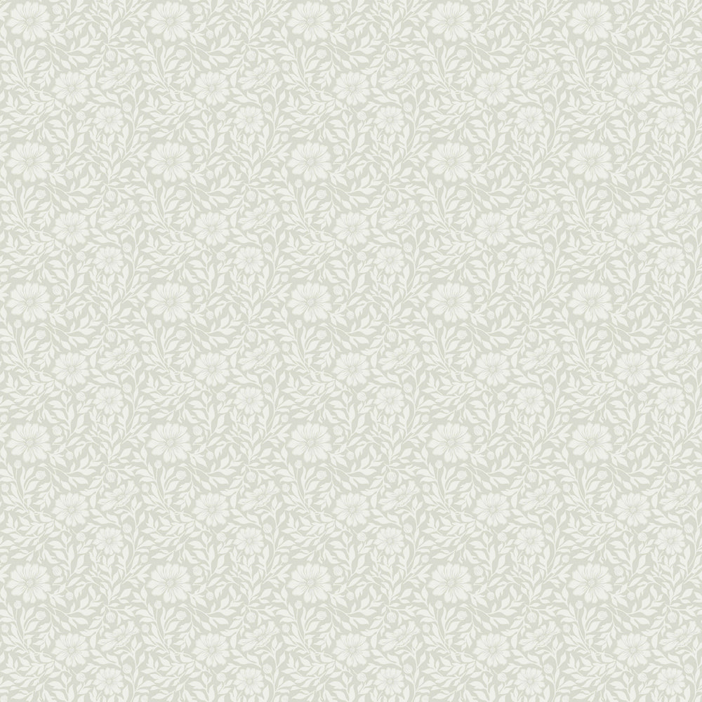 VEER DECOR Heritage Floral Green Wallpaper Kids;,Nurseries Kids Rooms, Nurseries Green  Wallpaper - VRSD14-88