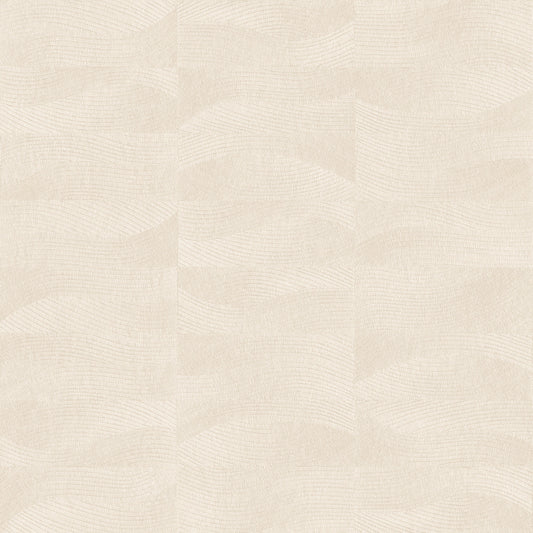 VEER DECOR Terra Tide Geo Texture Beige Wallpaper Geometric Contemporary/Modern Beige  Wallpaper - VRTN20-290