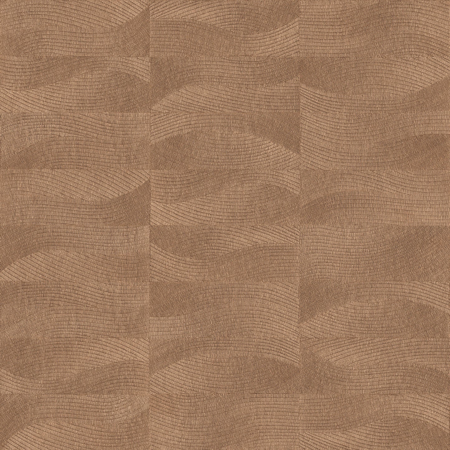 VEER DECOR Terra Tide Geo Texture Imperial Browm Wallpaper Geometric Contemporary/Modern Brown  Wallpaper - VRTN24-290