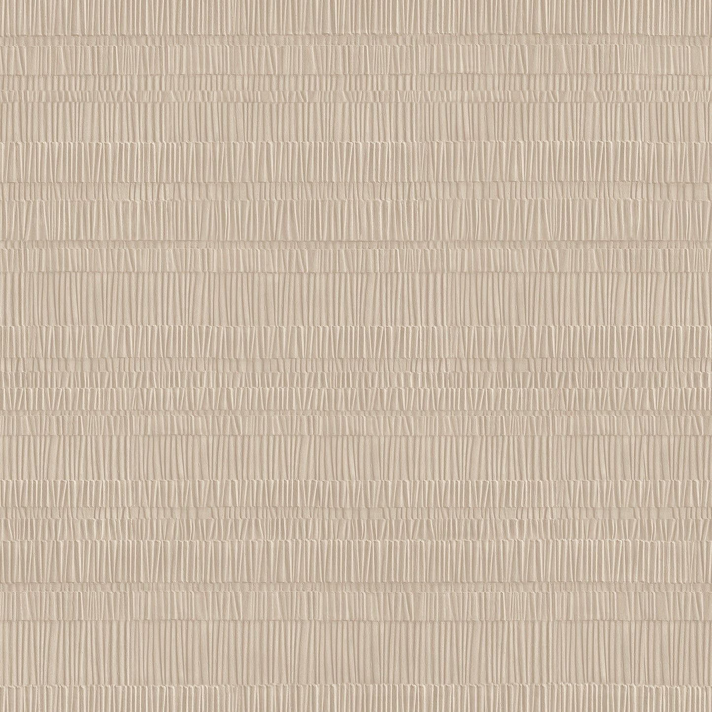 VEER DECOR Pleated Origami Texture Almond Milk Wallpaper Geometric Transitional, Contemporary Cream  Wallpaper - VRTN31-290