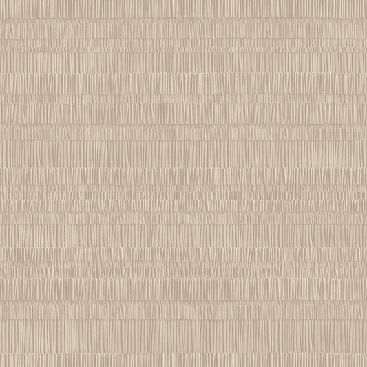 VEER DECOR Pleated Origami Texture Almond Milk Wallpaper Geometric Transitional, Contemporary Cream  Wallpaper - VRTN31-290
