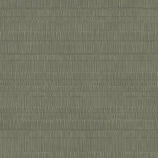 VEER DECOR Pleated Origami Texture Deep Green Wallpaper Geometric Transitional, Contemporary Green  Wallpaper - VRTN33-290