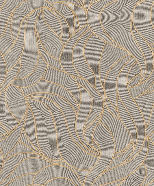 VEER DECOR Woven Drift Desert Taupe Wallpaper Abstract Transitional  Taupe  Wallpaper - VRTN72-290