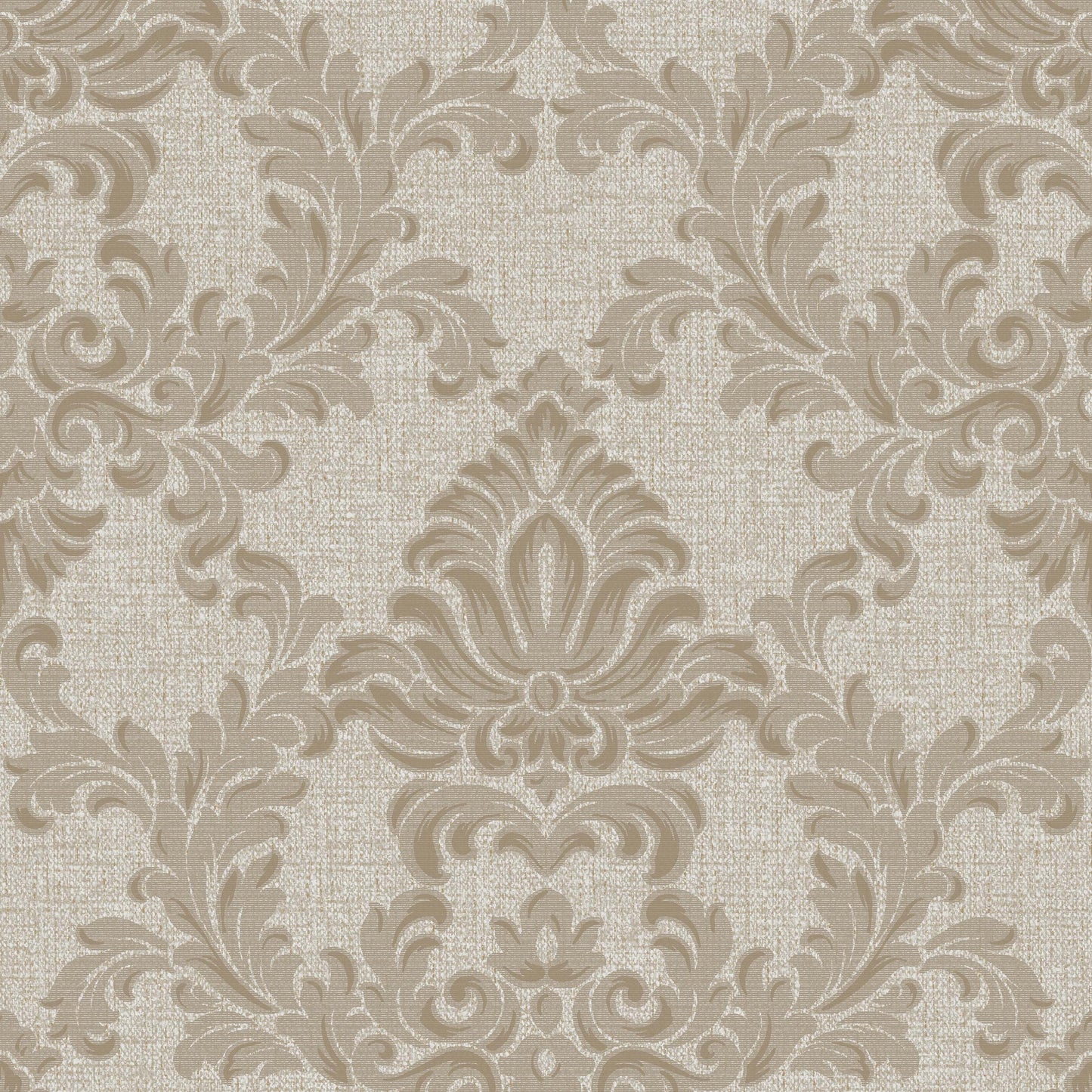 VEER DECOR Venezia Damask Beige Wallpaper Floral Traditional Beige  Wallpaper - VRVZ907-91