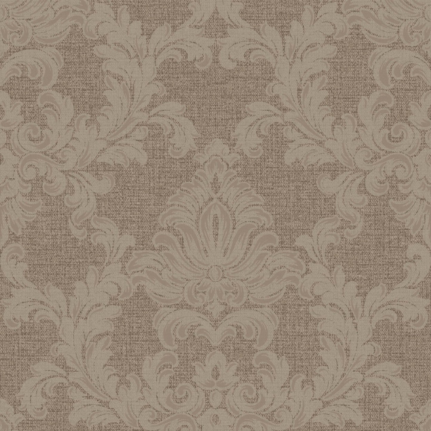 VEER DECOR Venezia Damask Taupe Wallpaper Floral Traditional Taupe  Wallpaper - VRVZ908-91