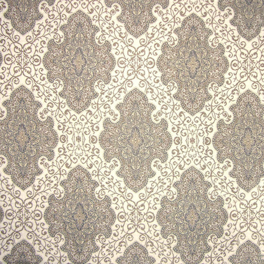 SCALAMANDRE OUTLET  FABRIC AMAYA  FABRIC IVORY, MULTI   - VW 0003F013 NEW SKU # VWF0130003