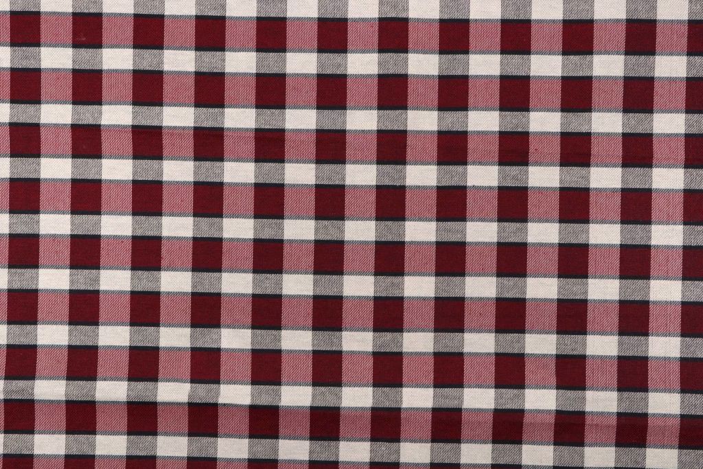 SCALAMANDRE OUTLET  FABRIC MEADOWLAND  FABRIC RED, BLACK   - VW 16782982