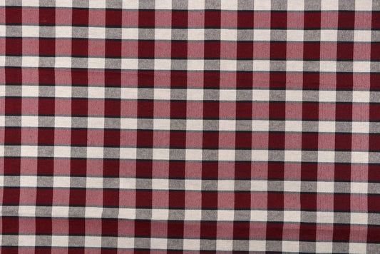 SCALAMANDRE OUTLET  FABRIC MEADOWLAND  FABRIC RED, BLACK   - VW 16782982