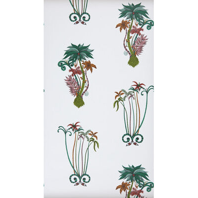 CLARKE AND CLARKE JUNGLE PALMS PRINT---BOTANICAL & FLORAL ,,   - W0101/02.CAC.0