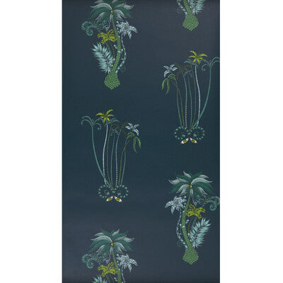 CLARKE AND CLARKE JUNGLE PALMS PRINT---BOTANICAL & FLORAL ,,   - W0101/03.CAC.0