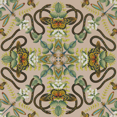 Clarke & Clarke - Emerald Forest Blush WP (W0129/01-CAC) Wallpaper