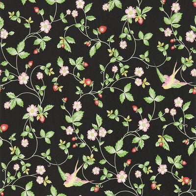 CLARKE AND CLARKE WILD STRAWBERRY WP PRINT---ANIMAL/INSECTS MULTI,BLACK,   - W0135/04.CAC.0