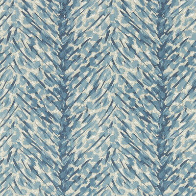 CLARKE AND CLARKE POKOT PRINT--ANIMAL SKINS-TEXTURE DARK BLUE,BLUE,TAUPE   - W0190/01.CAC.0