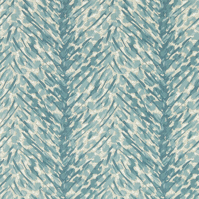 CLARKE AND CLARKE POKOT PRINT--ANIMAL SKINS-TEXTURE GREEN,TURQUOISE,TAUPE   - W0190/03.CAC.0