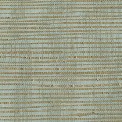 KRAVET DESIGN KRAVET DESIGN GRASSCLOTH---METALLIC GOLD,LIGHT BLUE,METALLIC   - W3282.415.0