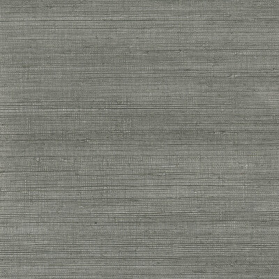 KRAVET DESIGN KRAVET DESIGN GRASSCLOTH--SOLID-TEXTURE CHARCOAL,SILVER,   - W3306.21.0