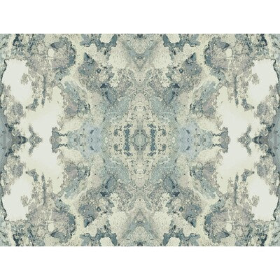 KRAVET DESIGN KRAVET DESIGN PRINT---MODERN TEAL,IVORY,LIGHT BLUE   - W3349.1635.0