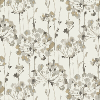 KRAVET DESIGN KRAVET DESIGN PRINT--BOTANICAL & FLORAL- BEIGE,GREY,GOLD   - W3353.11.0