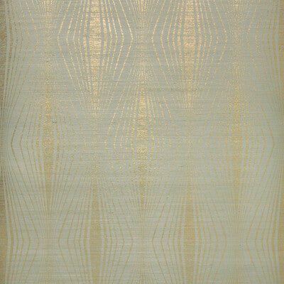 KRAVET DESIGN KRAVET DESIGN PRINT-GRASSCLOTH-MODERN-METALLIC GOLD,SAGE,METALLIC   - W3496.430.0