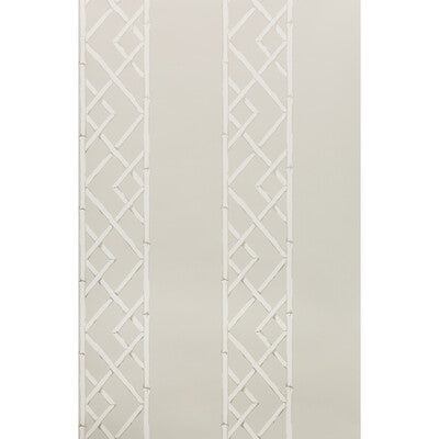 KRAVET DESIGN LATTICEWORK PRINT-GRASSCLOTH--LATTICE/SCROLLWORK BEIGE,WHITE,   - W3502.16.0