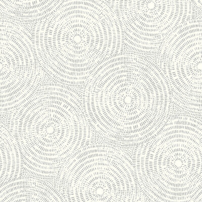 KRAVET DESIGN KRAVET DESIGN PRINT-GRASSCLOTH-MODERN-GEOMETRIC METALLIC,GREY,   - W3513.11.0