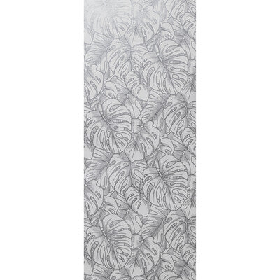 KRAVET DESIGN KRAVET DESIGN PRINT--BOTANICAL & FLORAL-METALLIC WHITE,SILVER,METALLIC   - W3601.11.0