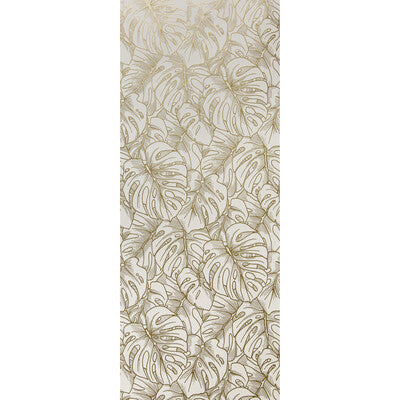 KRAVET DESIGN KRAVET DESIGN PRINT--BOTANICAL & FLORAL-METALLIC WHITE,YELLOW,GOLD   - W3601.14.0