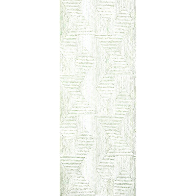 KRAVET DESIGN KRAVET DESIGN PRINT---GEOMETRIC WHITE,GREEN,   - W3604.3.0